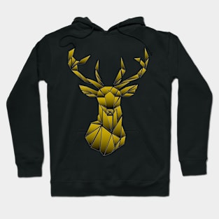 Geometric Deer Hoodie